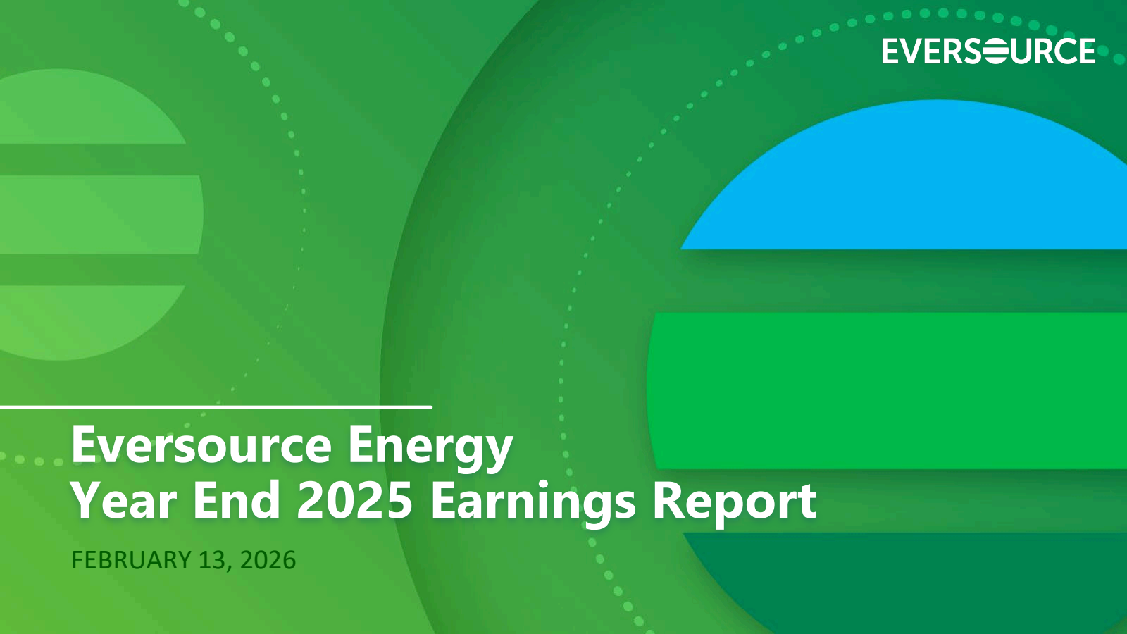 Eversource Energy's Q4 2025 Slide Deck