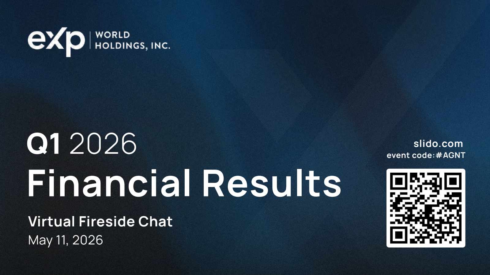 Exp World's Q1 2026 Slide Deck