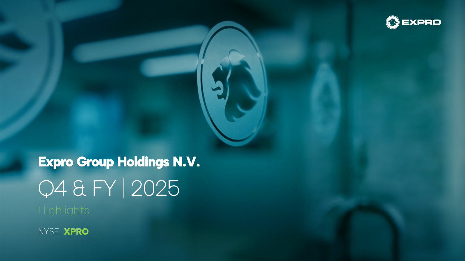 Expro Group's Q4 2025 Slide Deck