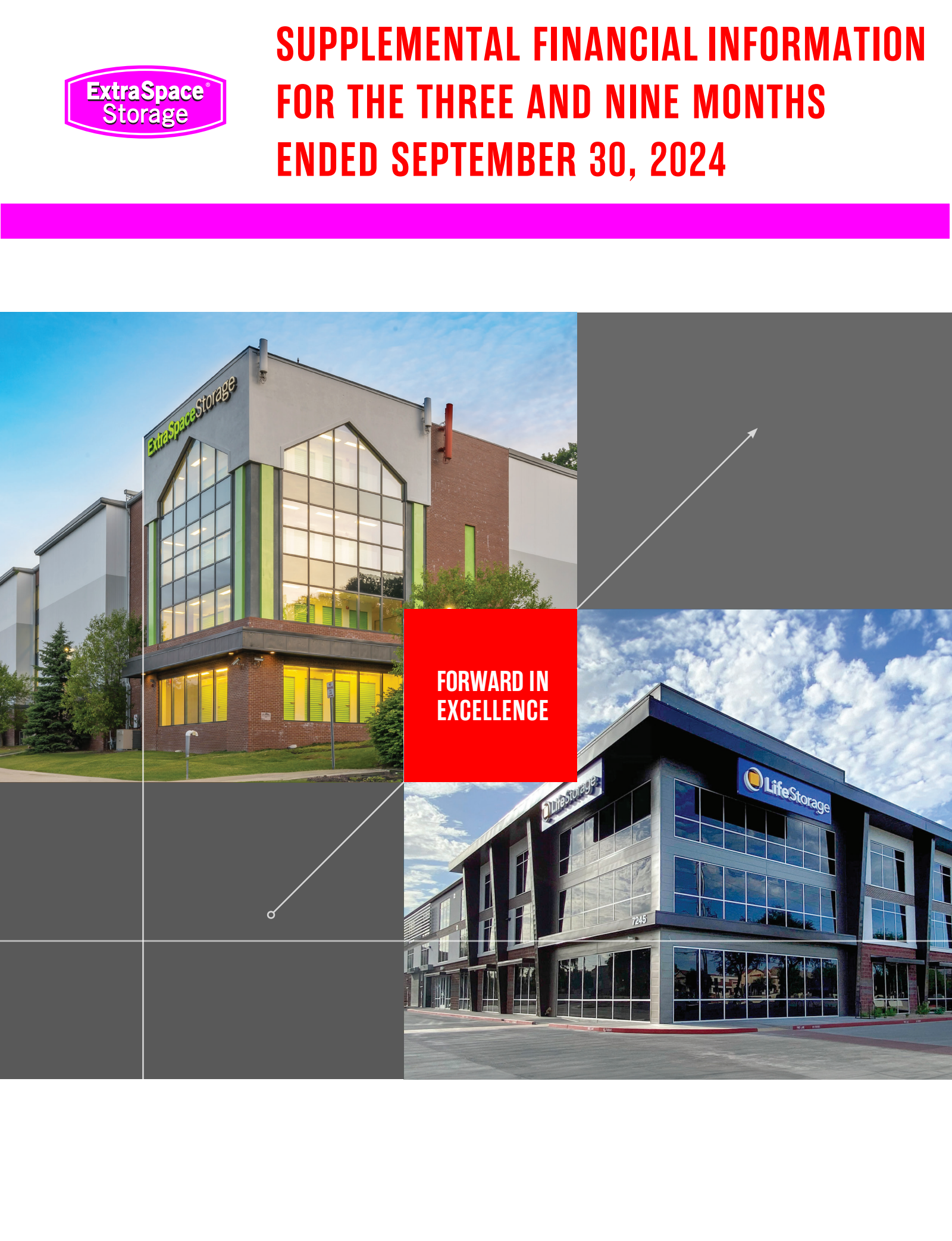 Extra Space Storage's Q3 2024 Slide Deck