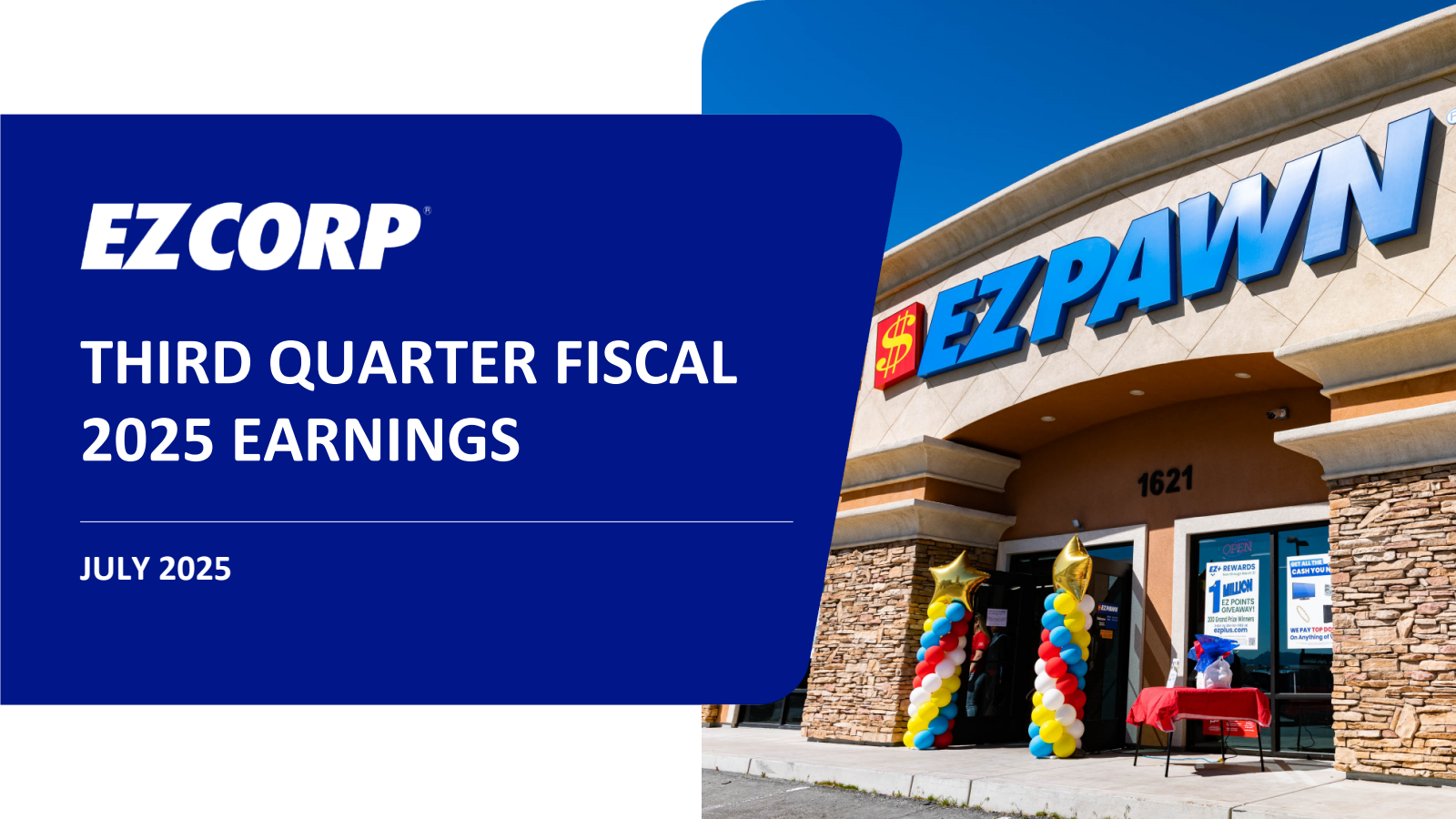 EZCORP's Q3 2025 Slide Deck