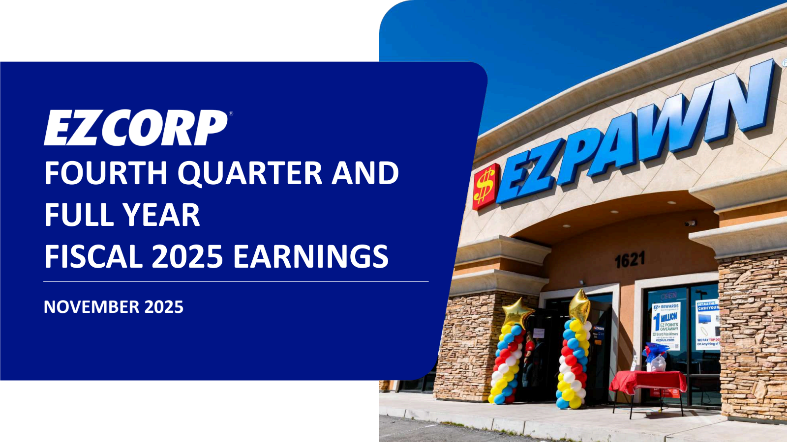 EZCORP's Q4 2025 Slide Deck