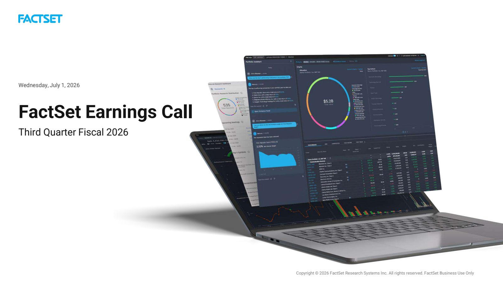 FactSet Research Systems (FDS) Earnings Date and Reports 2026
