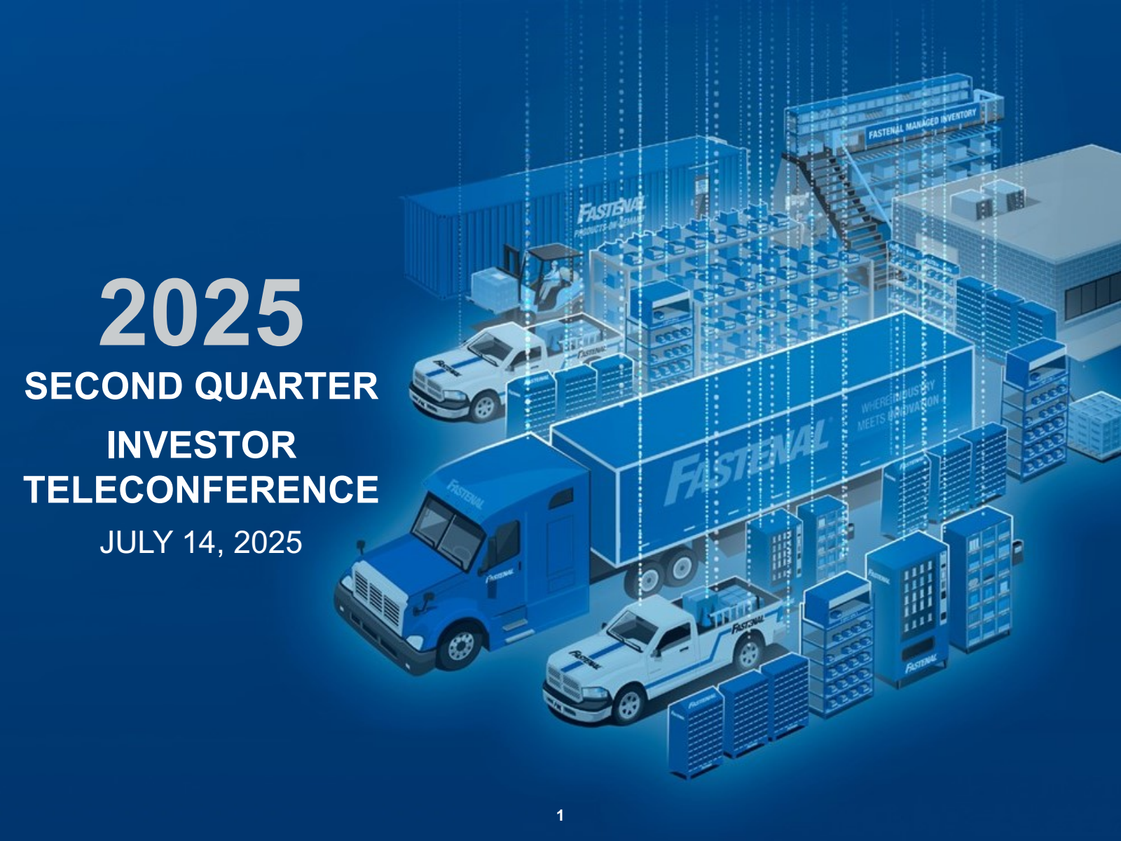 Fastenal's Q2 2025 Slide Deck