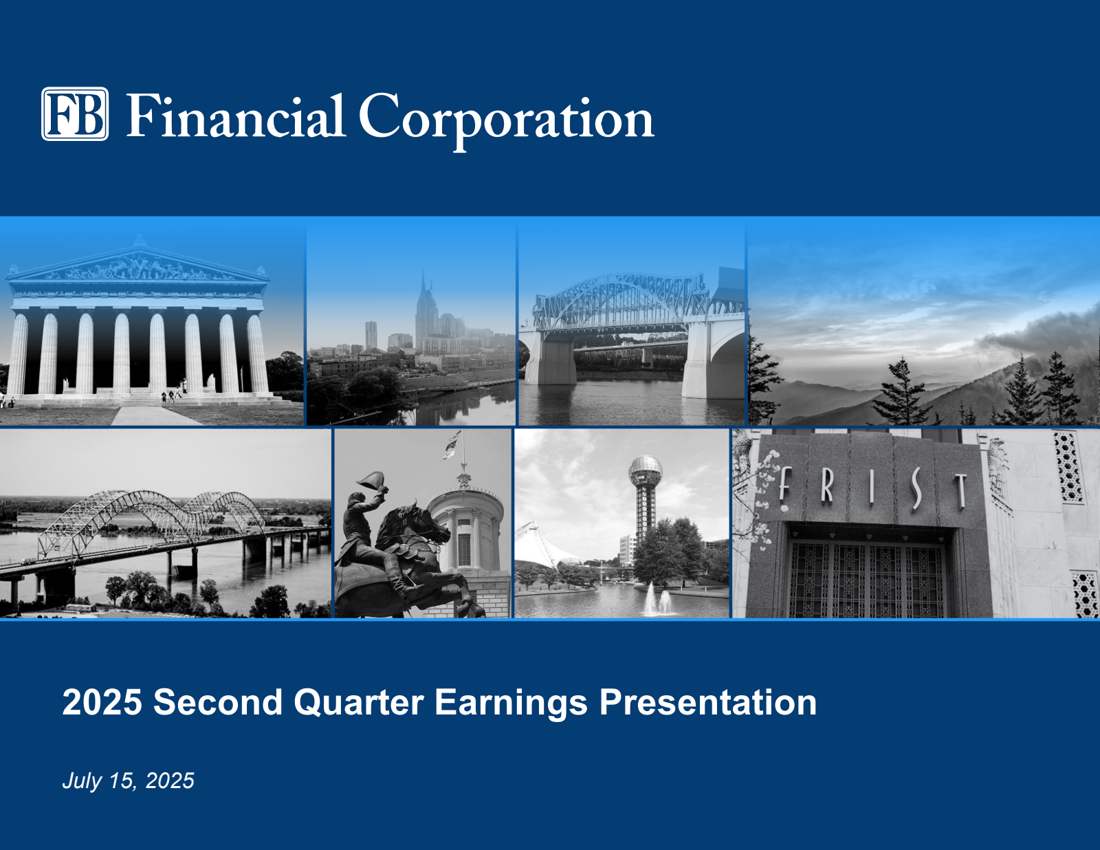 FB Financial's Q2 2025 Slide Deck