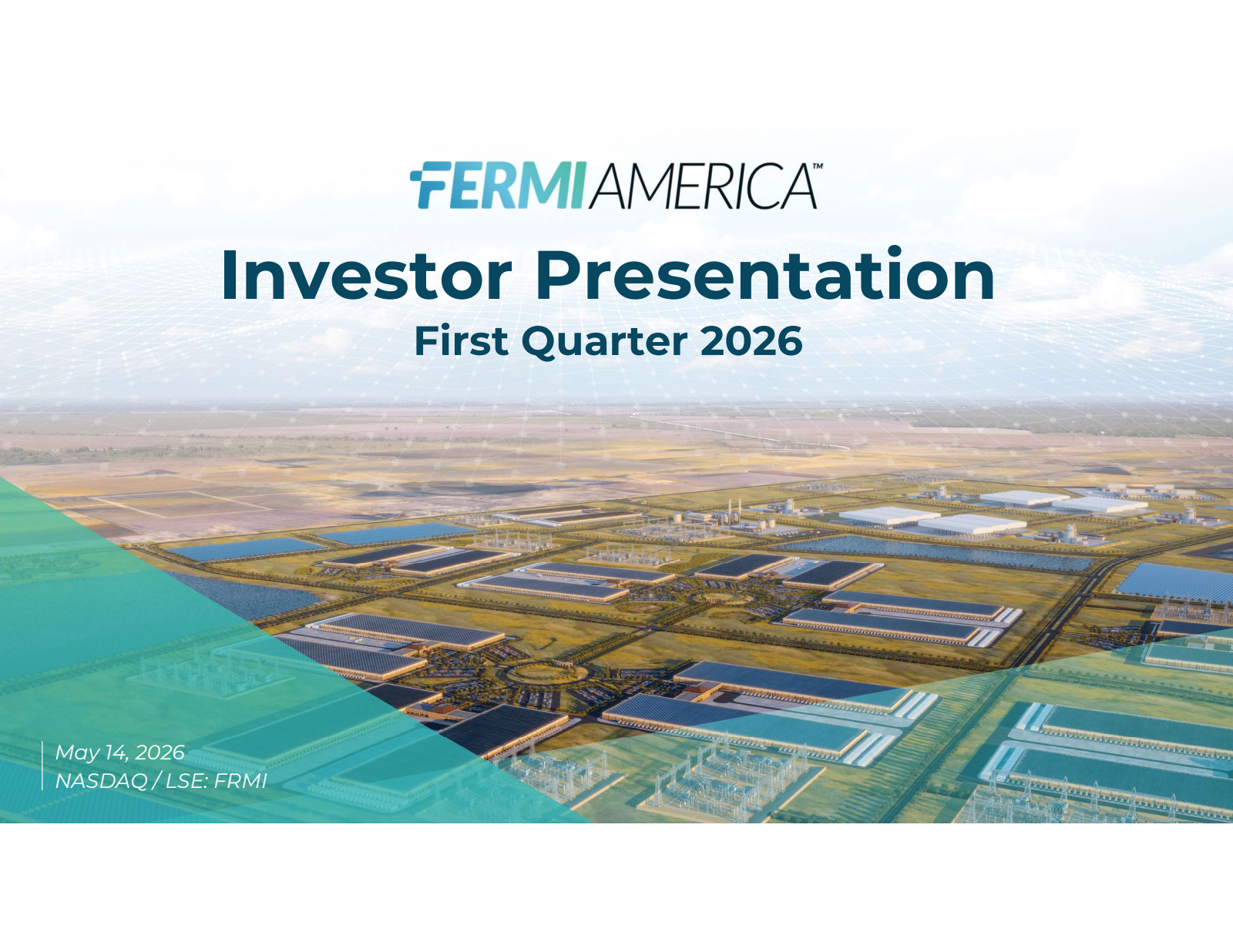 Fermi's Q1 2026 Slide Deck