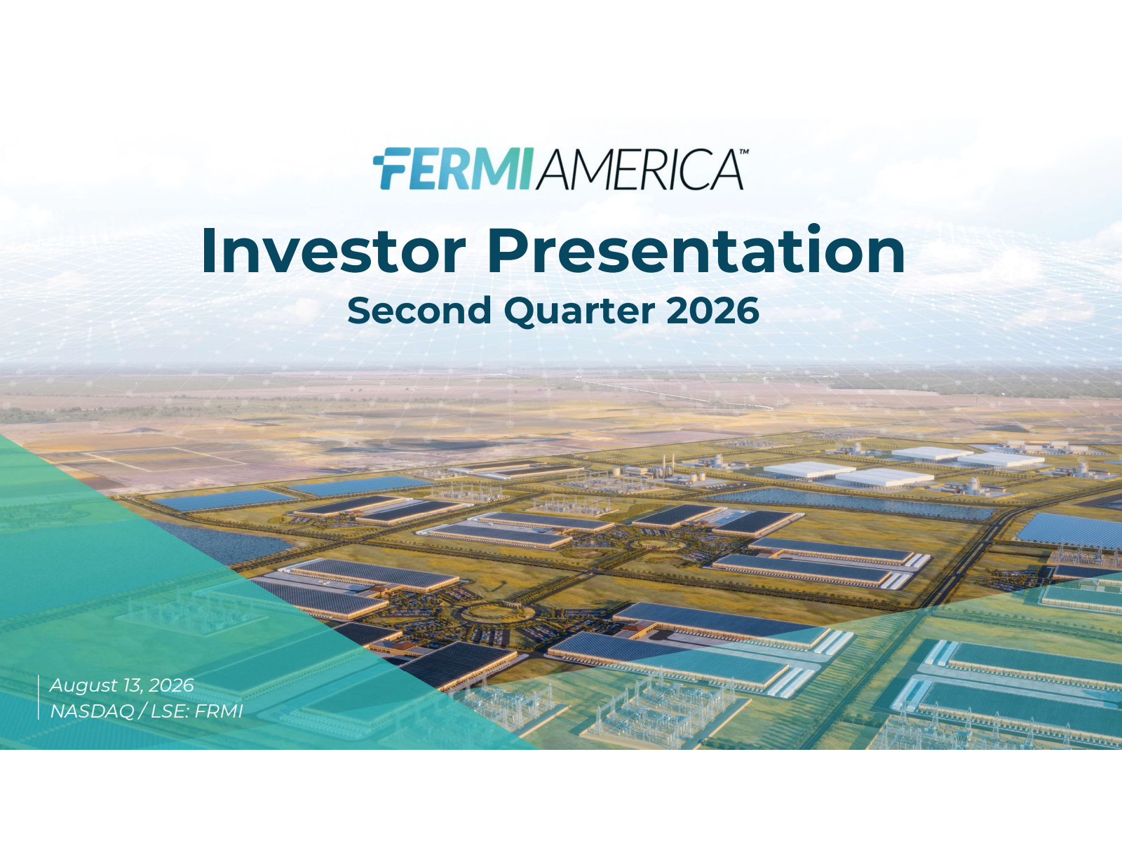 Fermi's Q2 2026 Slide Deck