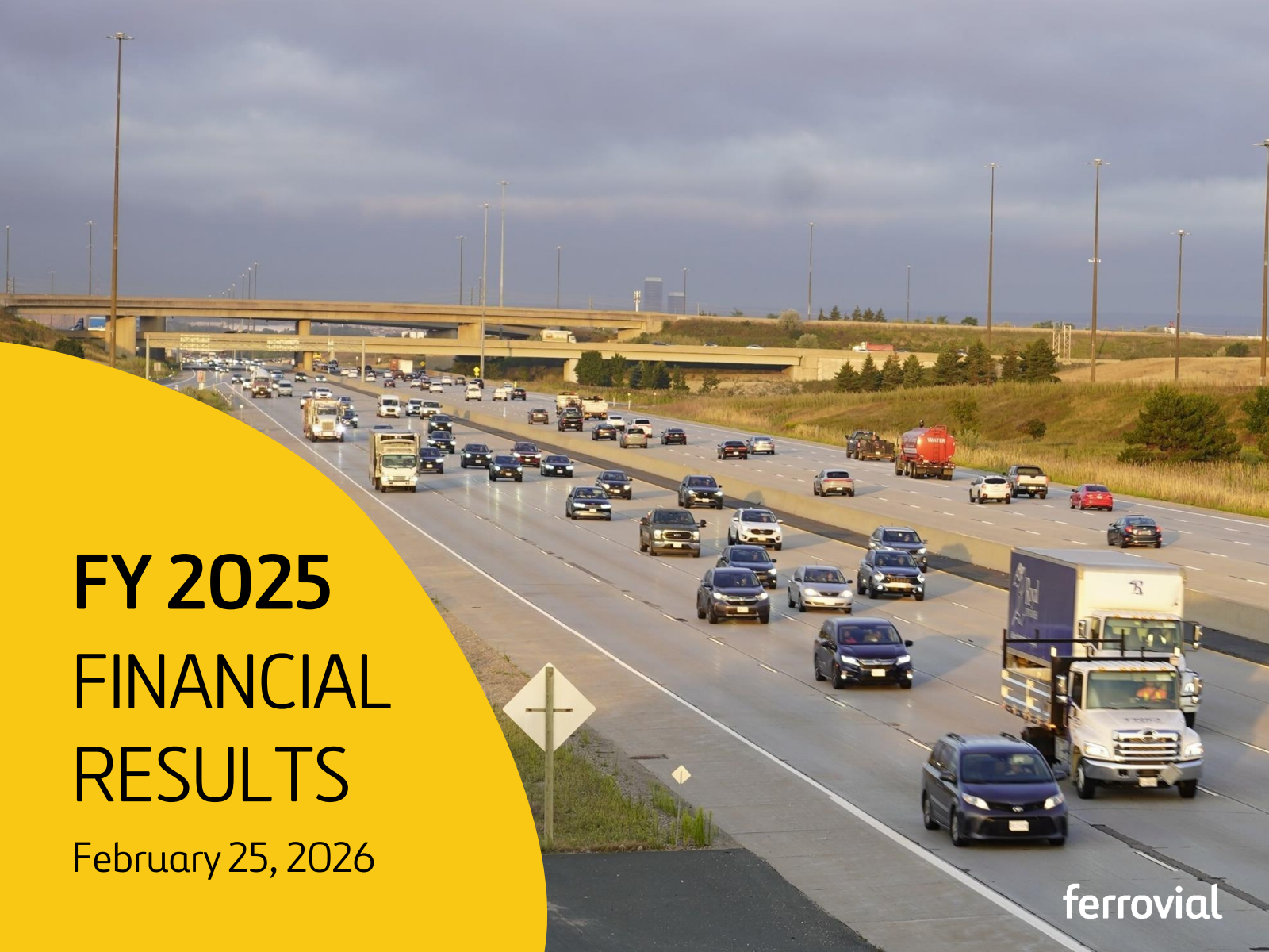Ferrovial's Q4 2025 Slide Deck