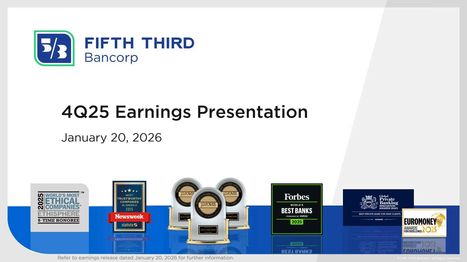 Fifth Third Bancorp's Q4 2025 Slide Deck