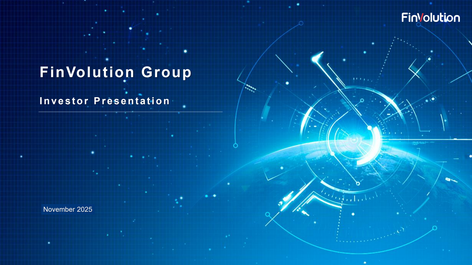 PPDAI Group's Q3 2025 Slide Deck