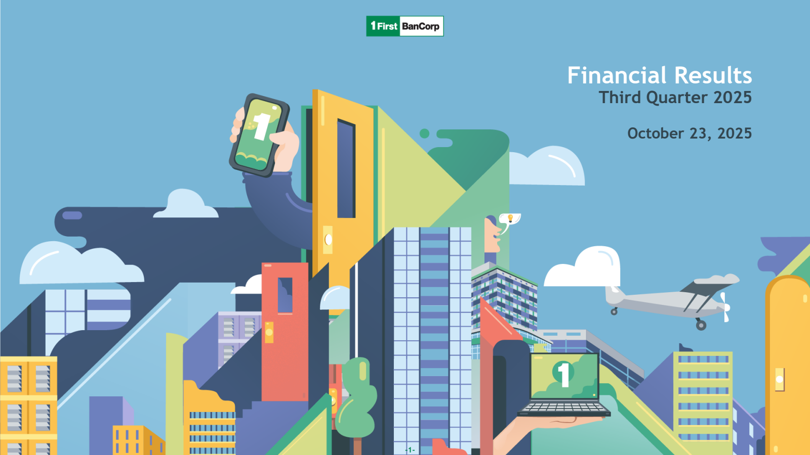 First BanCorp.'s Q3 2025 Slide Deck