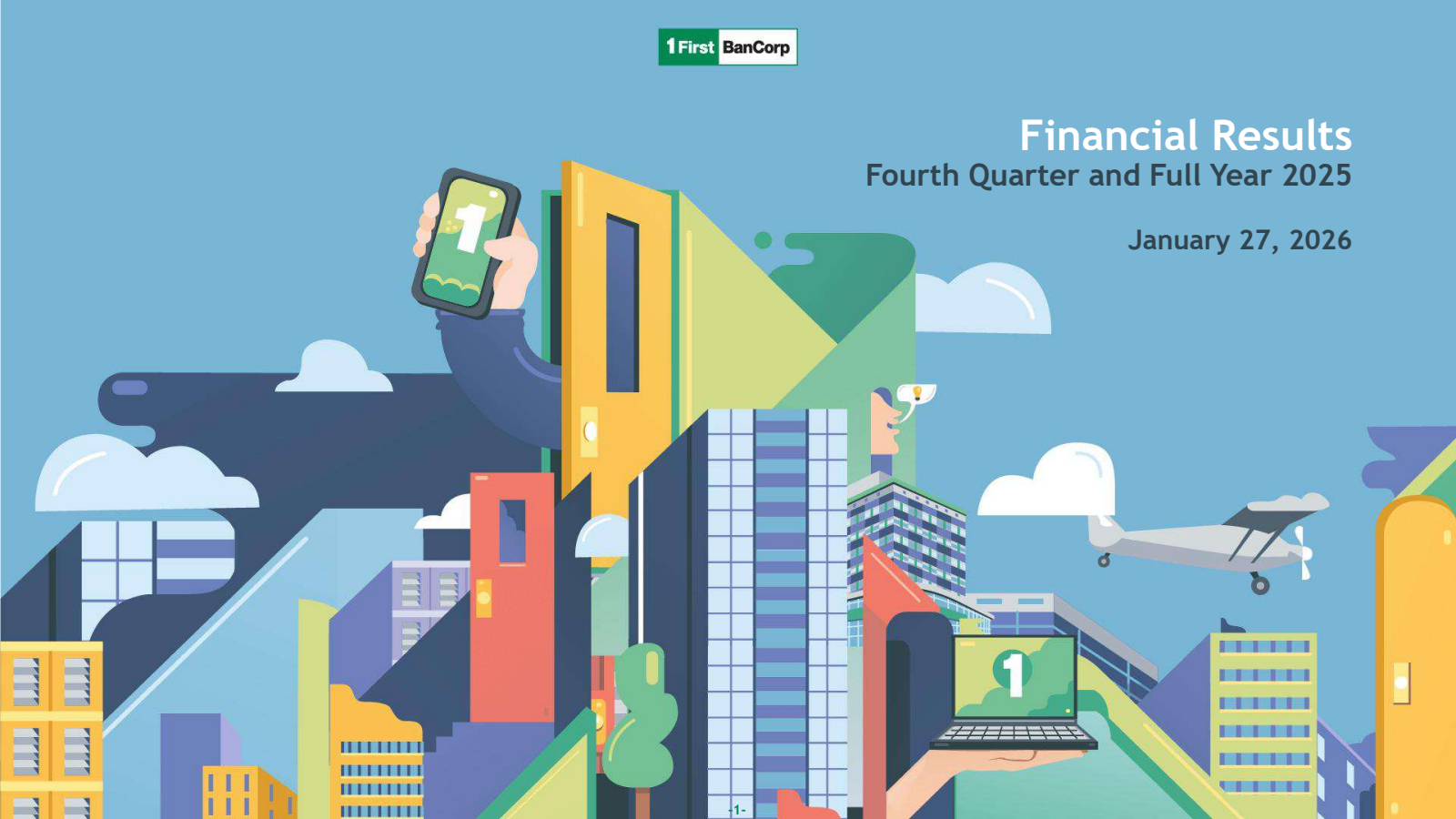 First BanCorp.'s Q4 2025 Slide Deck