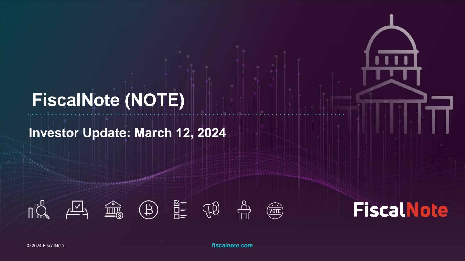 FiscalNote's Q4 2023 Slide Deck
