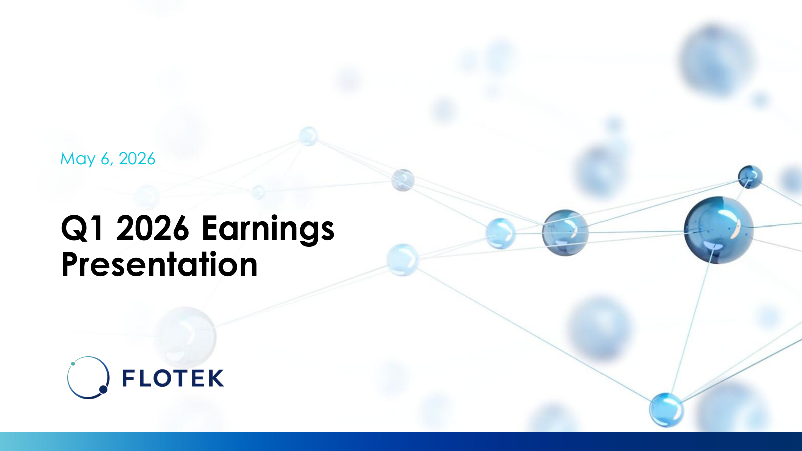 Flotek Industries' Q1 2026 Slide Deck