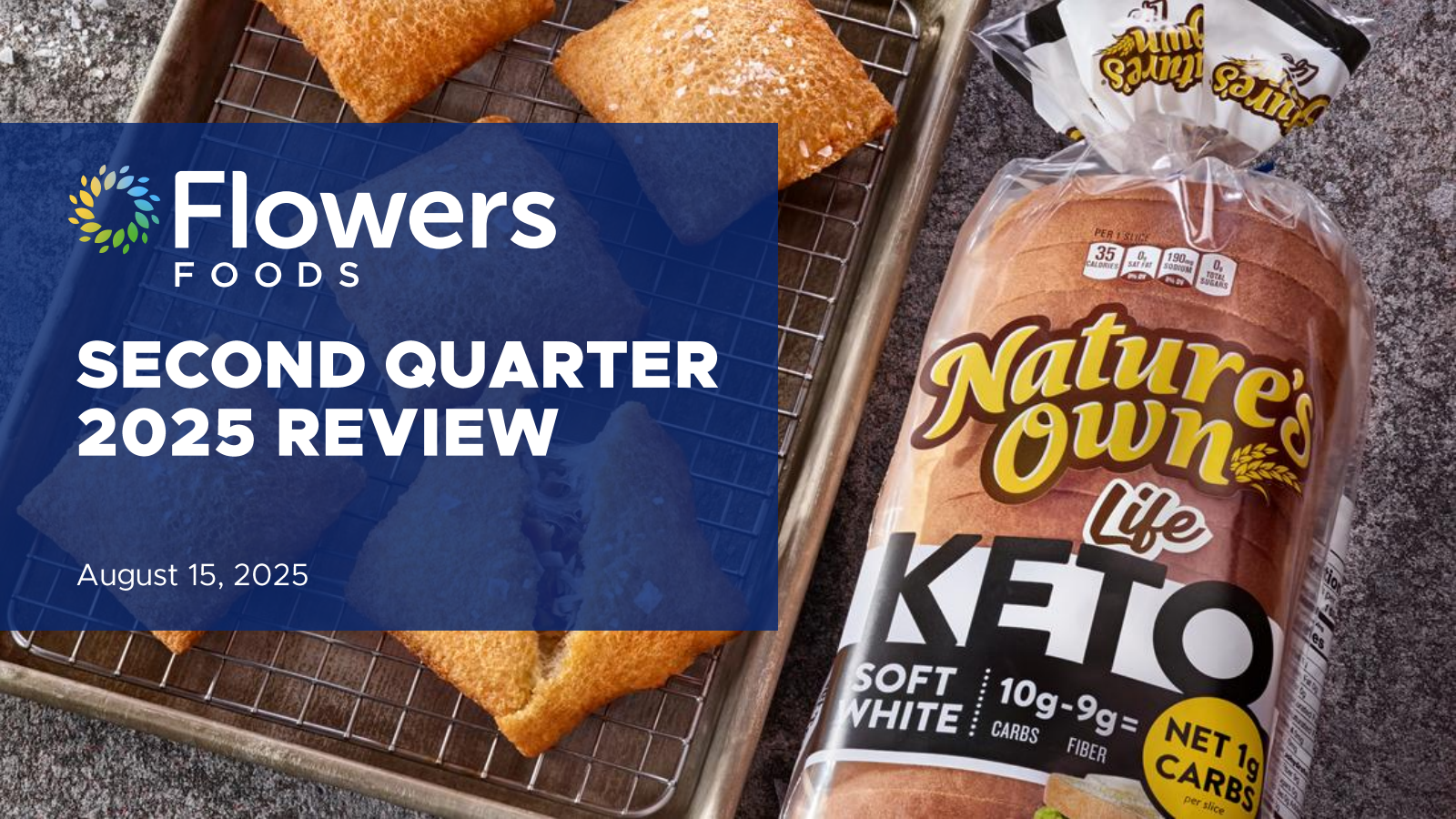 Flowers Foods' Q2 2025 Prepared Remarks Slide Deck