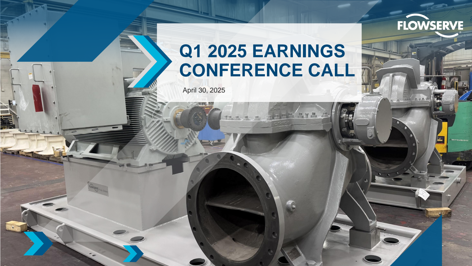 Flowserve's Q1 2025 Slide Deck