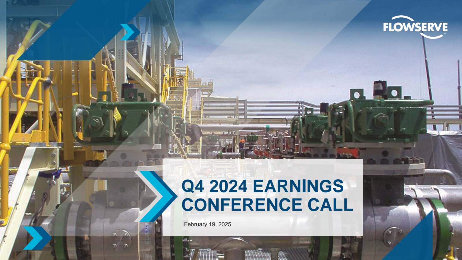 Flowserve's Q4 2024 Slide Deck