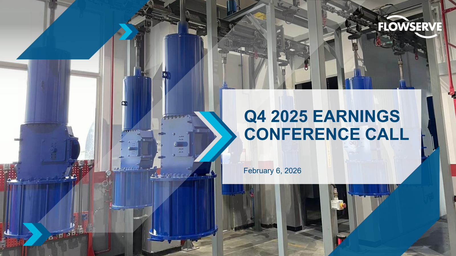 Flowserve's Q4 2025 Slide Deck