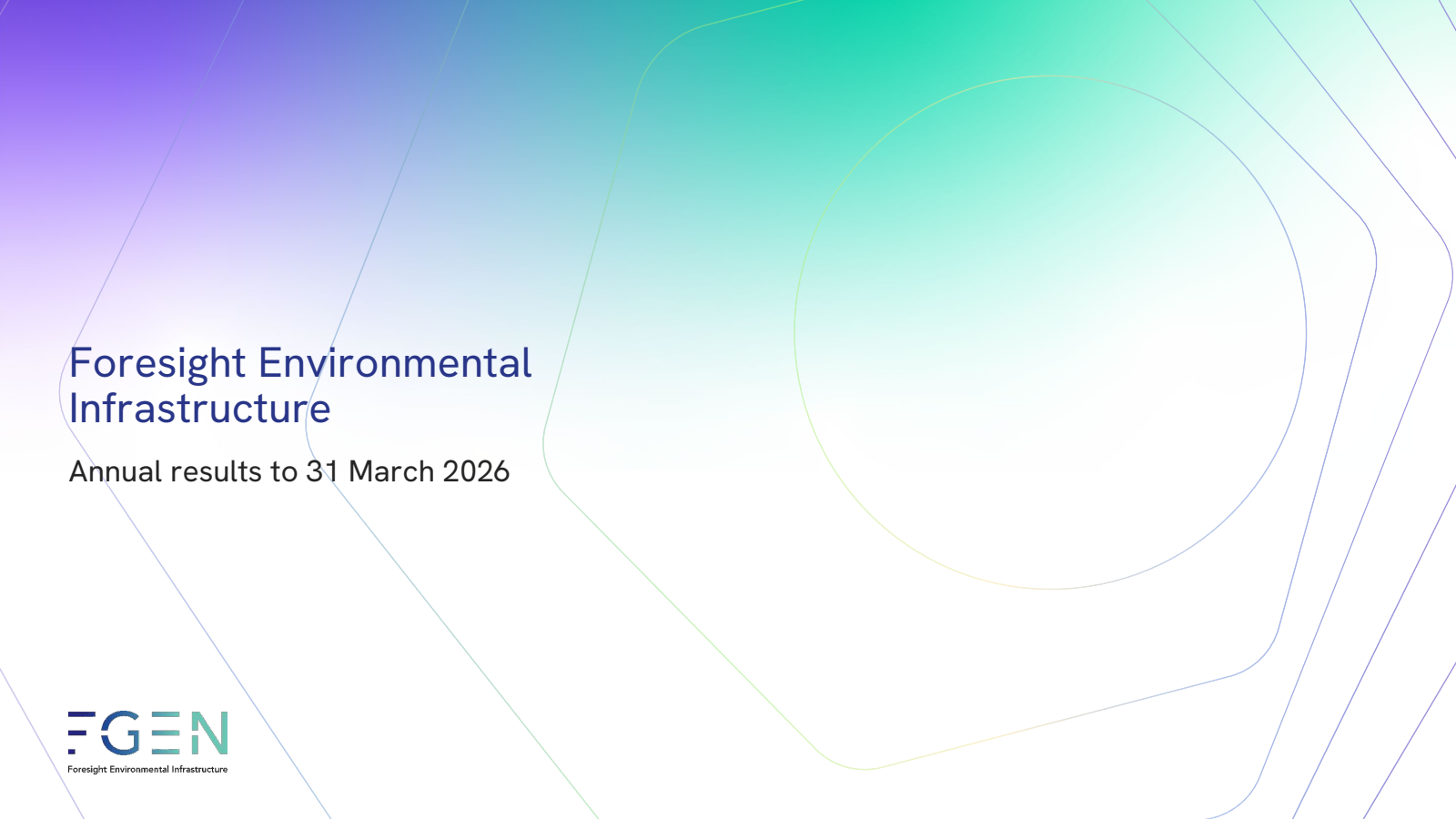 Foresight Environmental Infra's H2 2026 Slide Deck