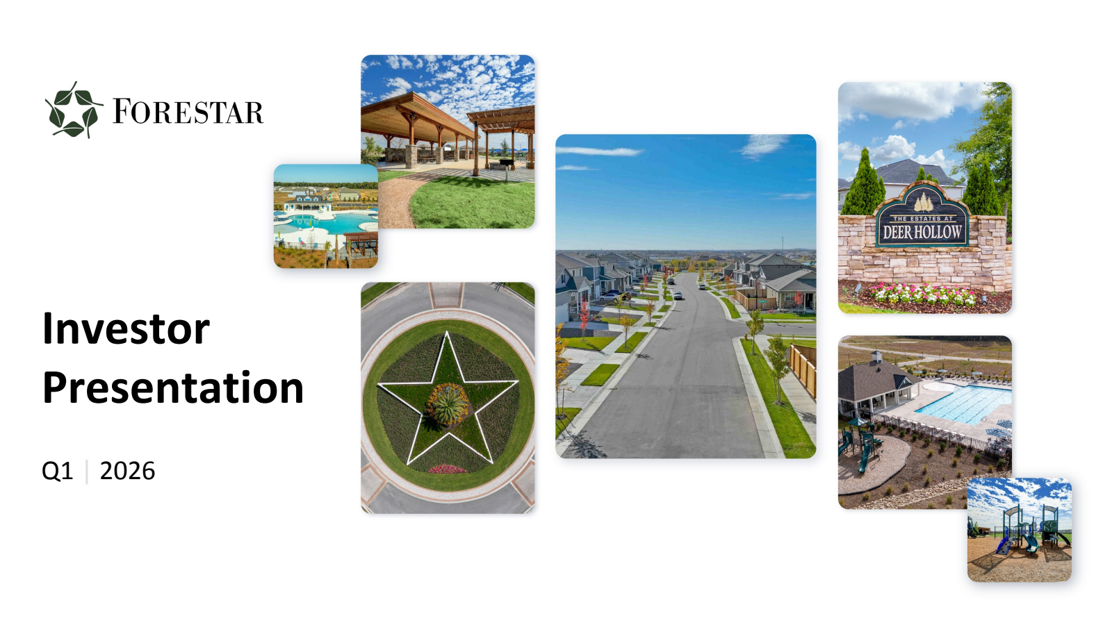 Forestar Group's Q1 2026 Slide Deck
