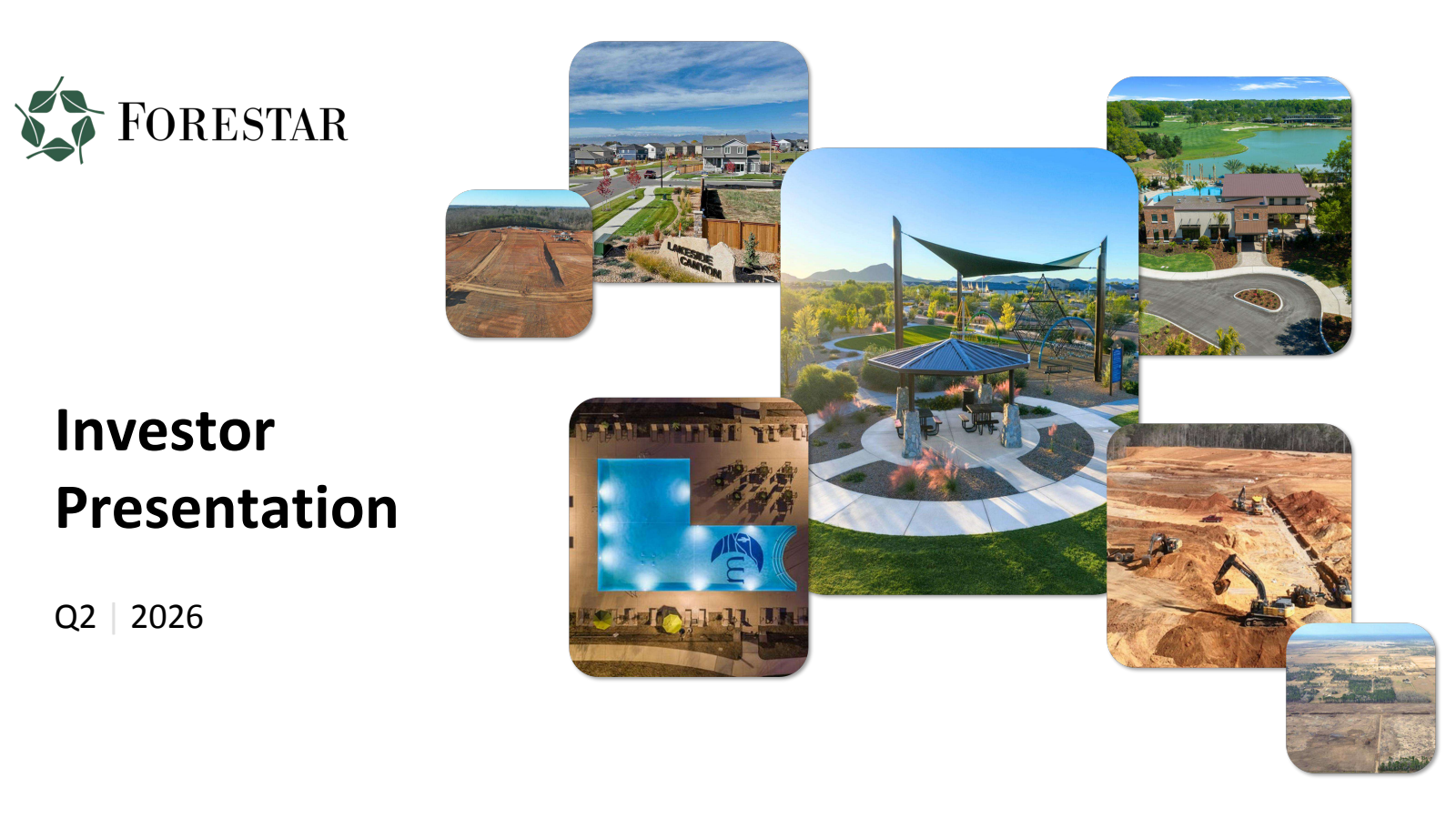 Forestar Group's Q2 2026 Slide Deck
