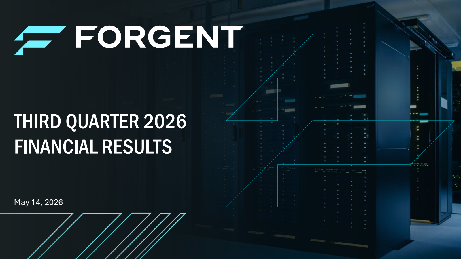 Forgent Power Solutions' Q3 2026 Slide Deck