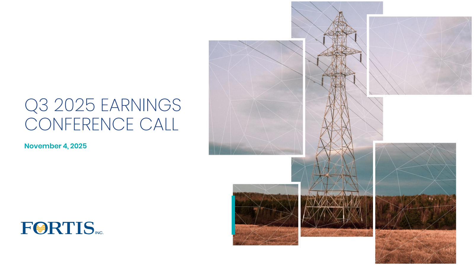 Fortis' Q3 2025 Slide Deck
