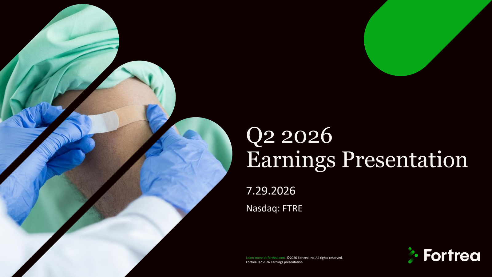 Fortrea's Q2 2026 Slide Deck