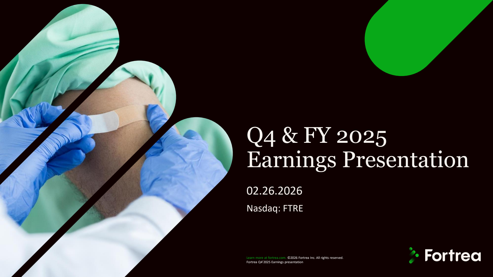 Fortrea's Q4 2025 Slide Deck