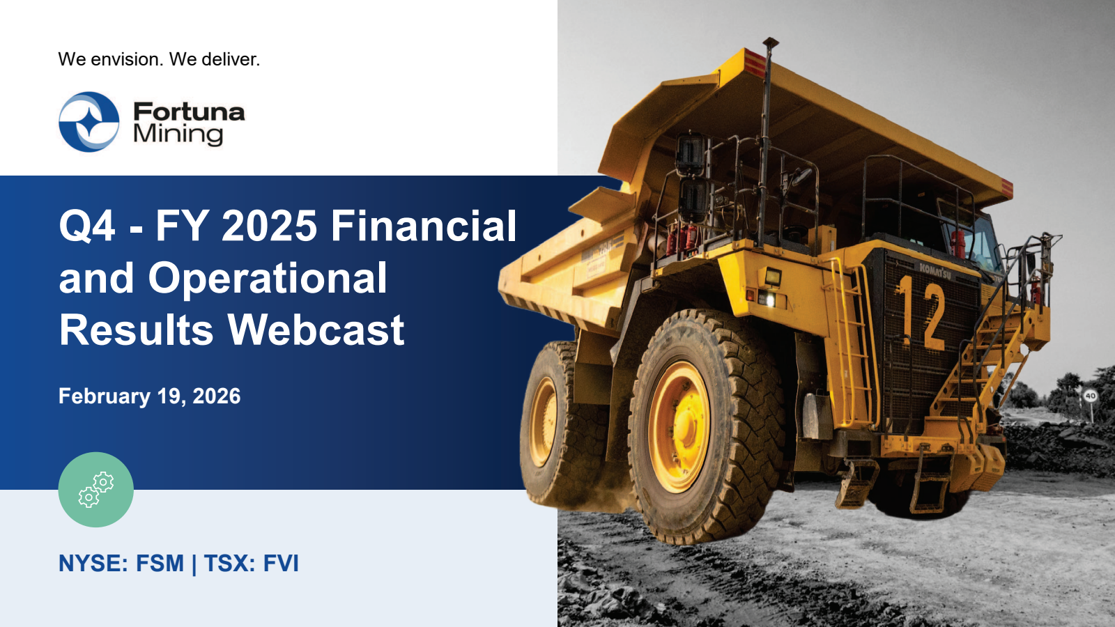 Fortuna Mining's Q4 2025 Slide Deck