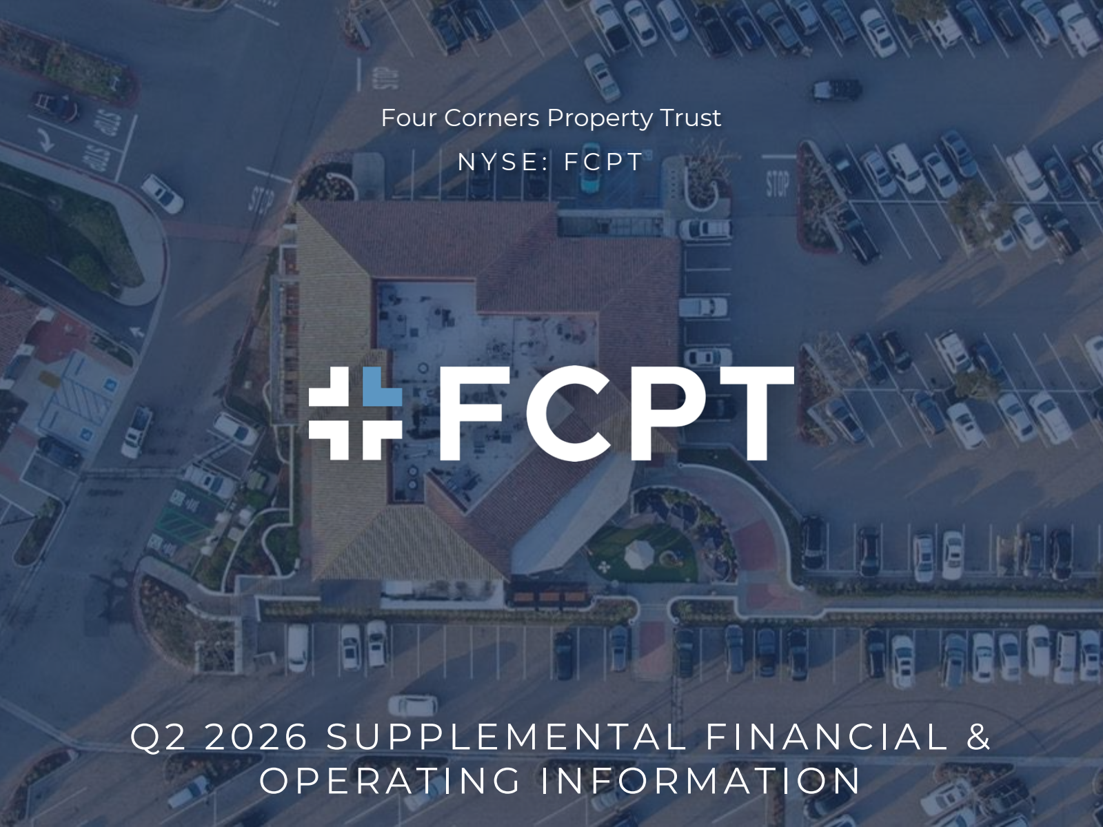 Four Corners Property Trust's Q2 2026 Slide Deck