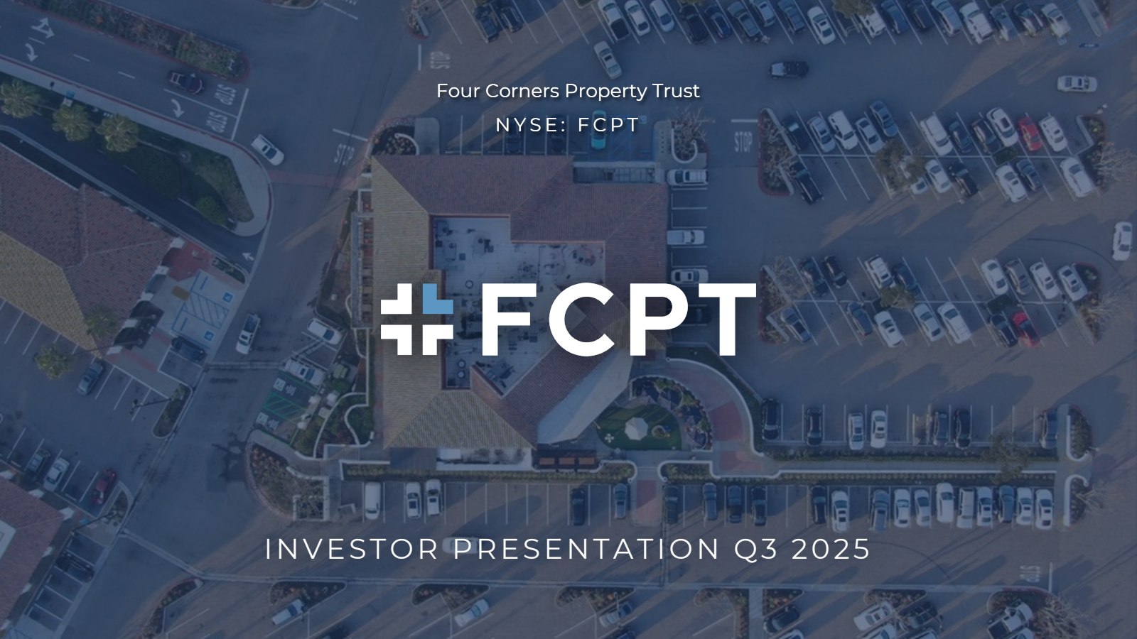 Four Corners Property Trust's Q3 2025 Slide Deck