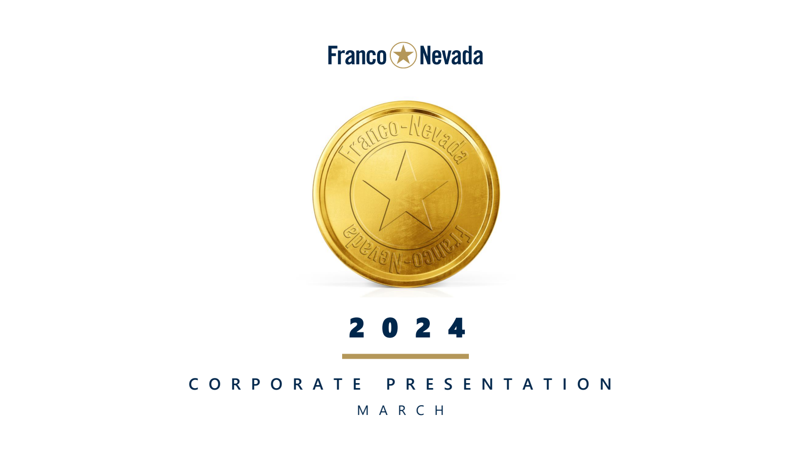 Franco-Nevada's Q4 2023 Slide Deck