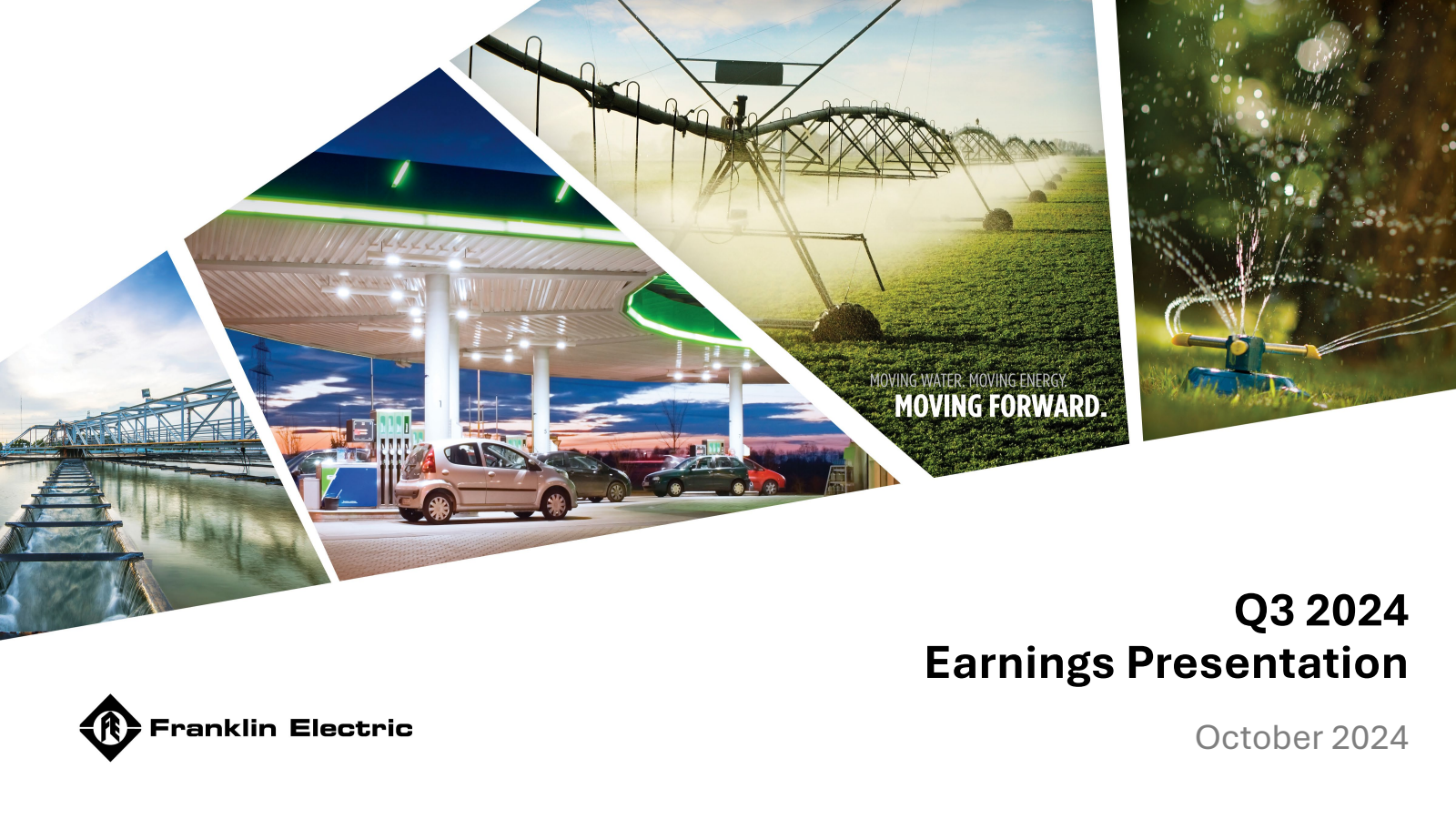 Franklin Electric's Q3 2024 Slide Deck