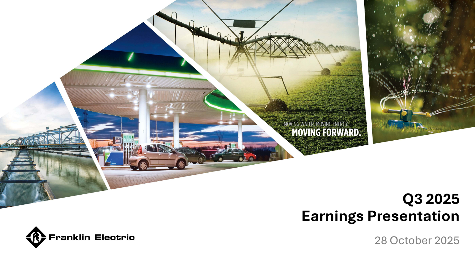 Franklin Electric's Q3 2025 Slide Deck