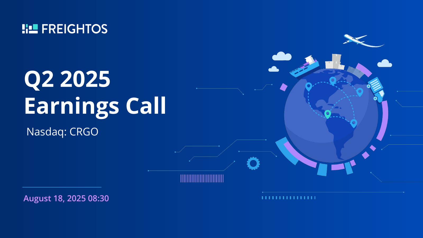 Freightos' Q2 2025 Slide Deck