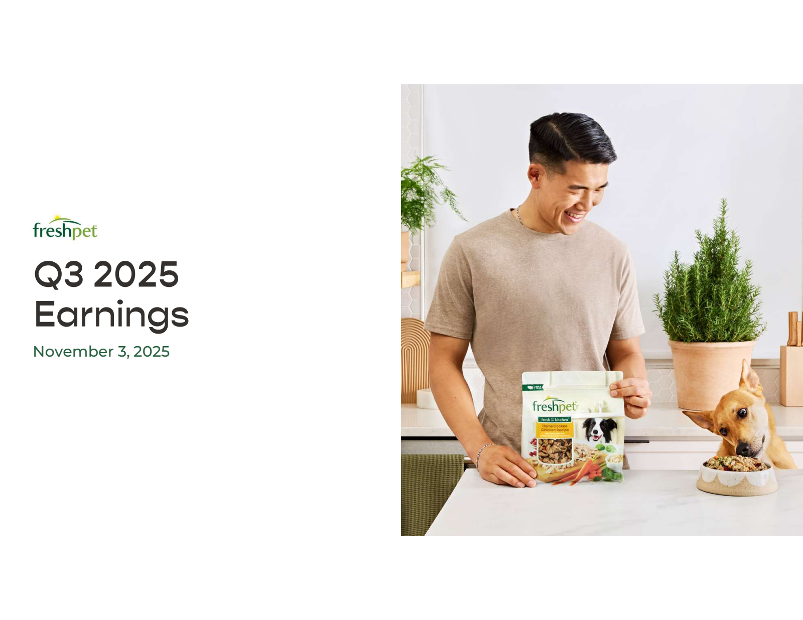 Freshpet's Q3 2025 Slide Deck