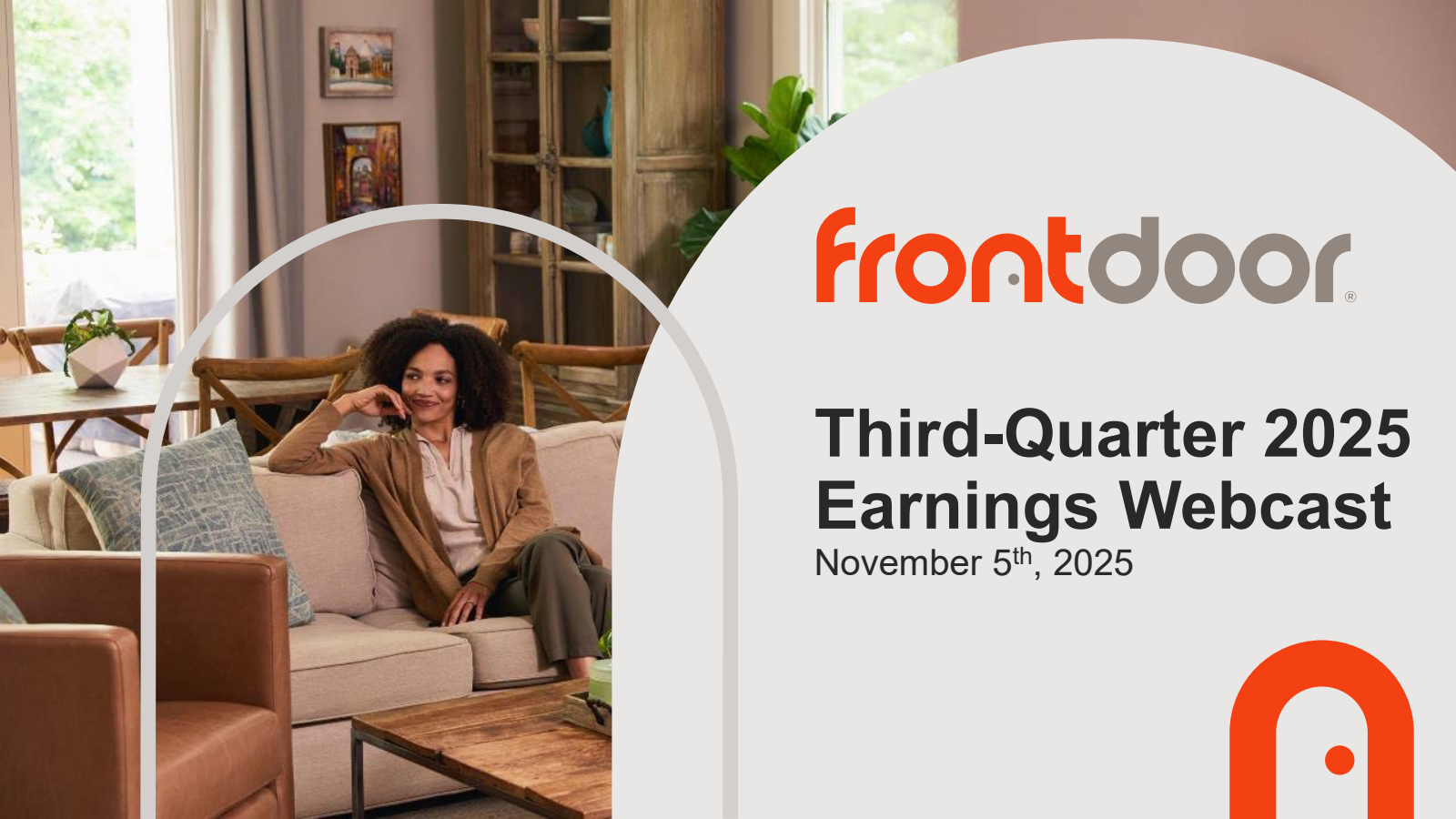 Frontdoor's Q3 2025 Slide Deck