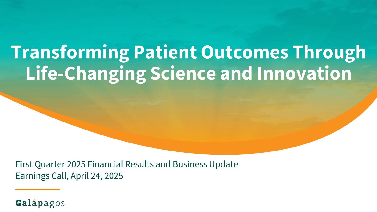 Lakefront Biotherapeutics American Depositary Shares' Q1 2025 Slide Deck