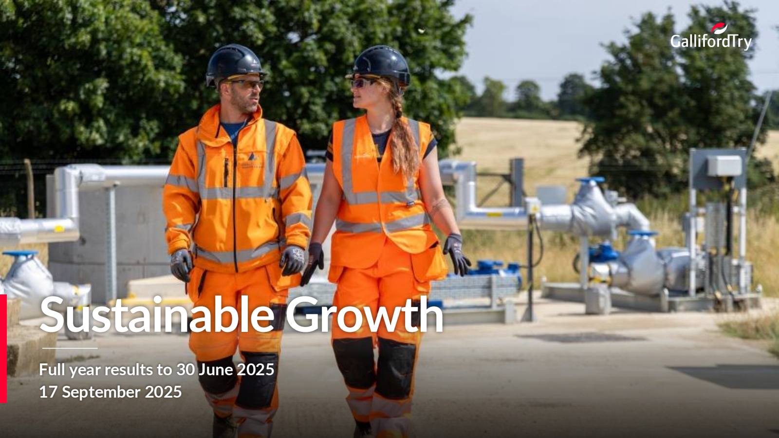 Galliford Try's H2 2025 Slide Deck
