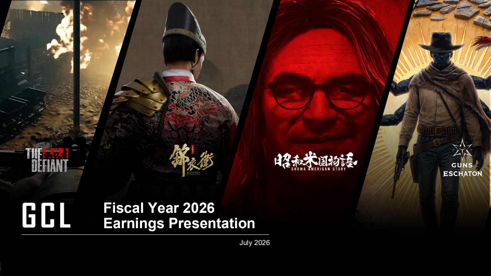GCL Global's Q4 2026 Slide Deck