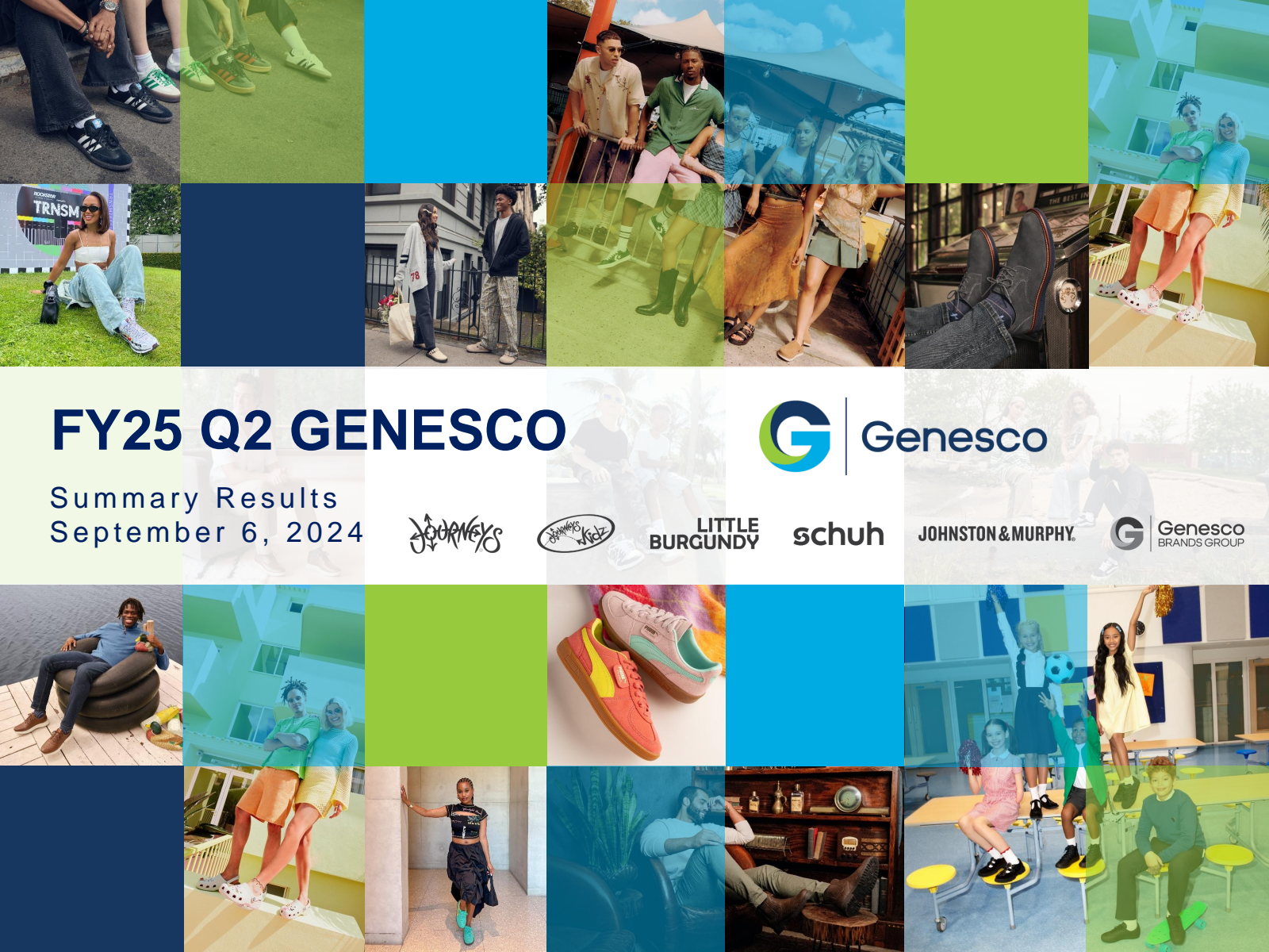 Genesco's Q2 2025 Slide Deck