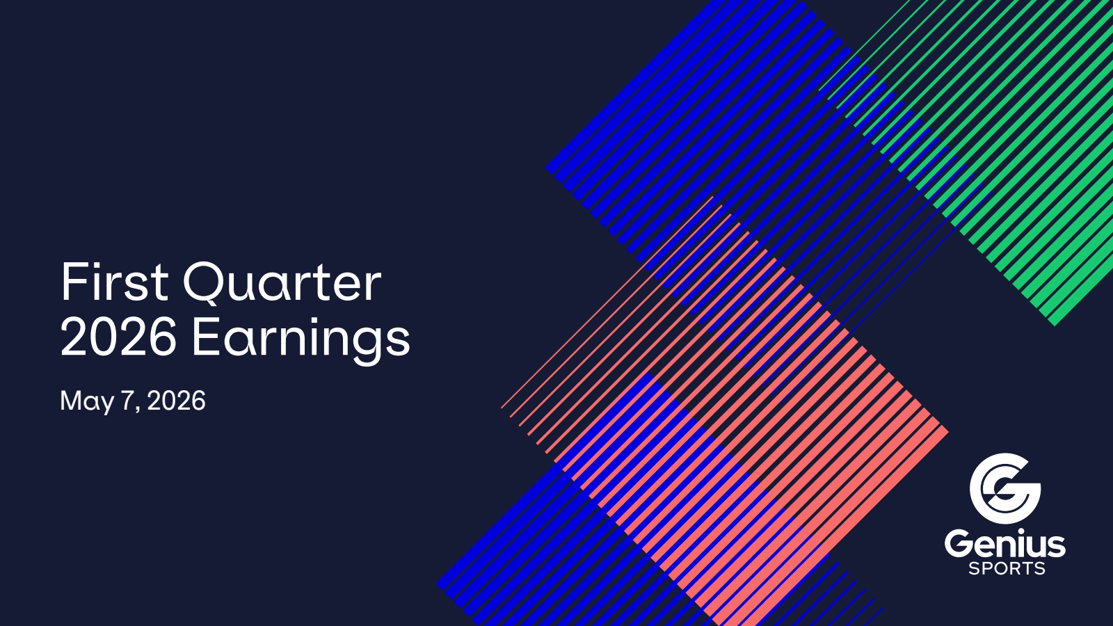 Genius Sports' Q1 2026 Slide Deck