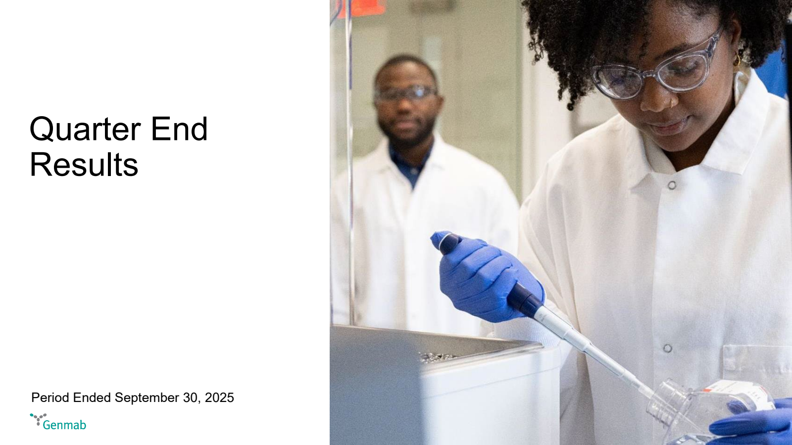 Genmab A/S's Q3 2025 Slide Deck