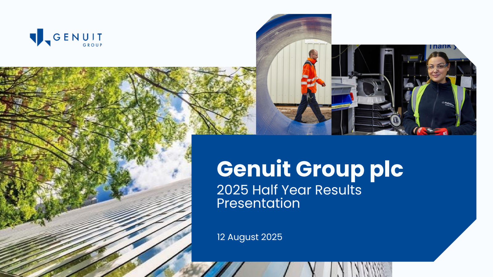 Genuit Group's H1 2025 Slide Deck