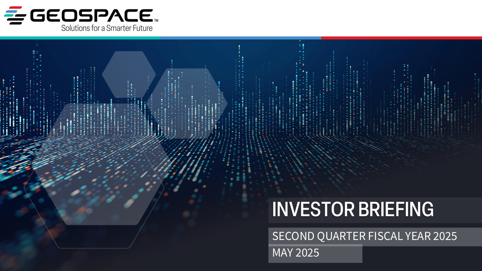 Geospace Technologies' Q3 2025 Slide Deck