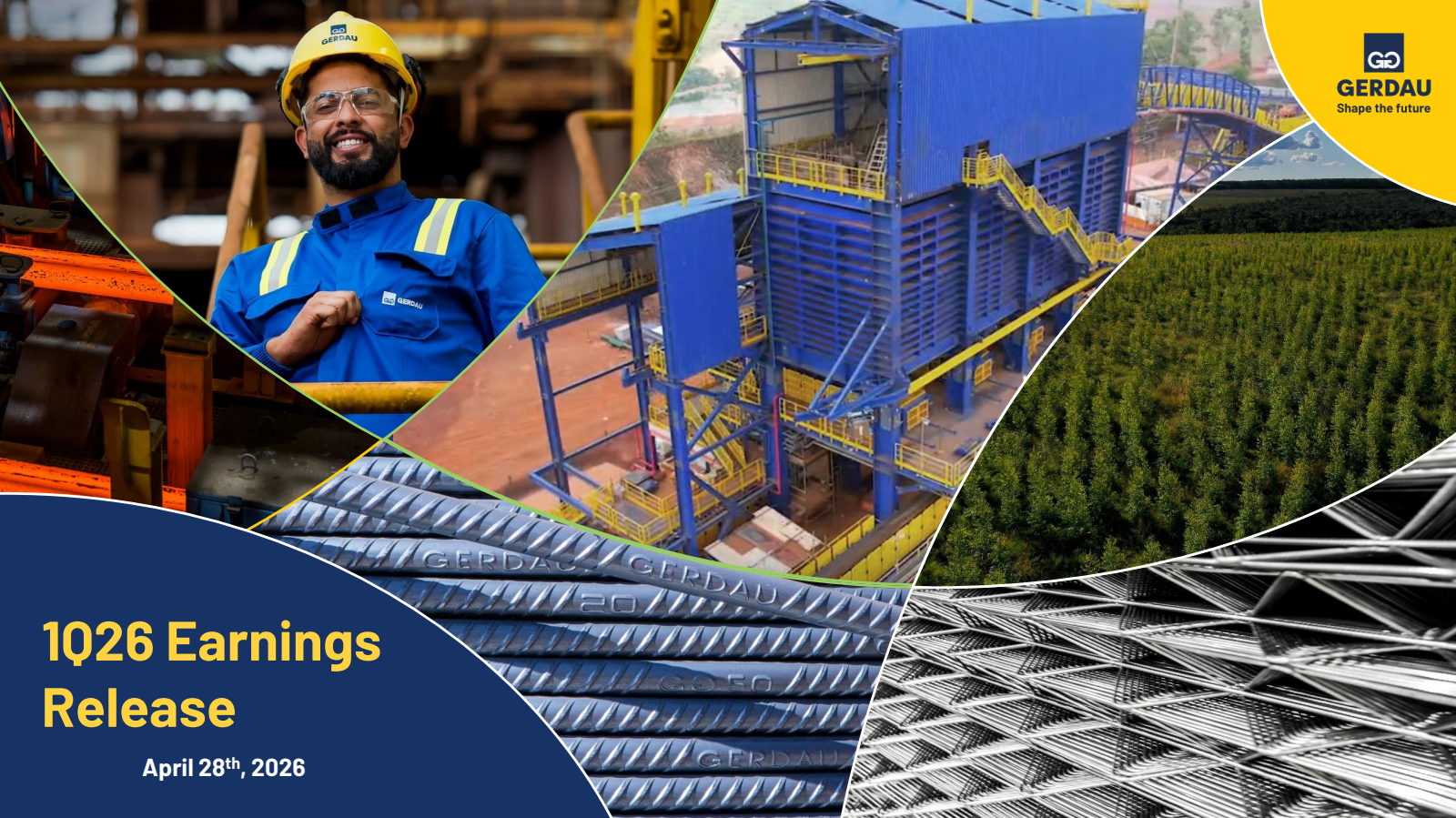 Gerdau's Q1 2026 Slide Deck