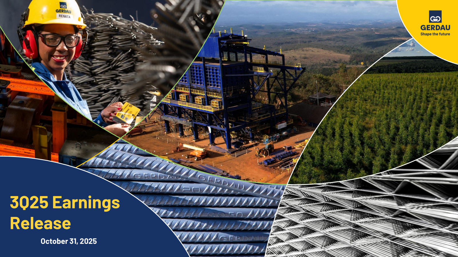 Gerdau's Q3 2025 Slide Deck