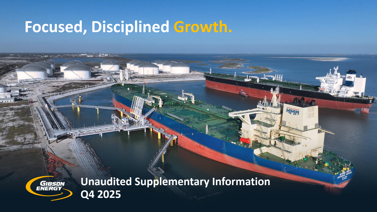 Gibson Energy's Q4 2025 Slide Deck