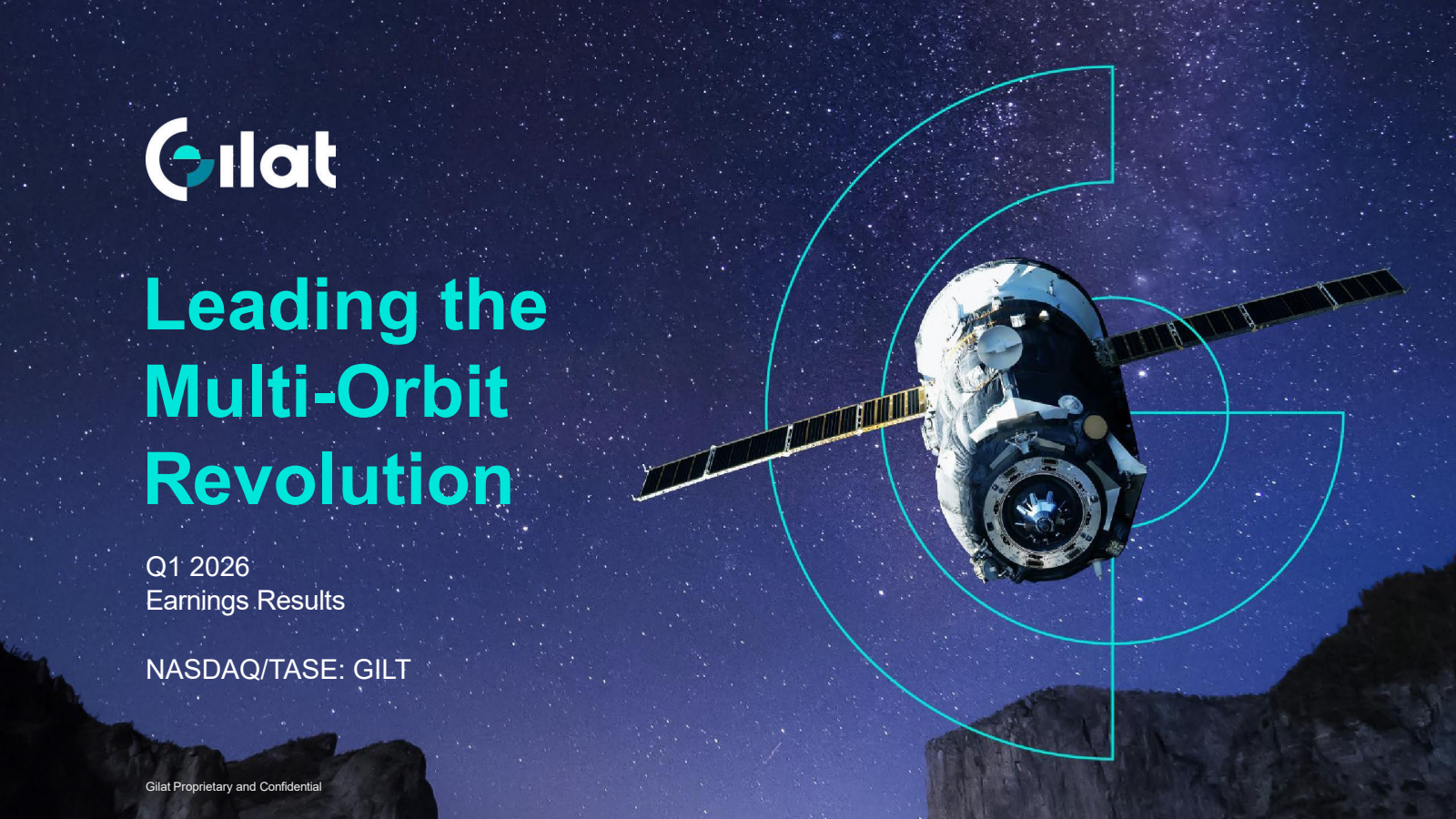 Gilat Satellite Networks' Q1 2026 Slide Deck